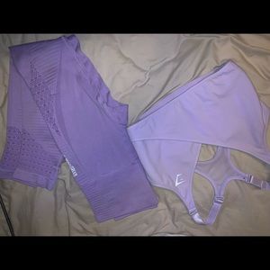 Gymshark Lilac Set